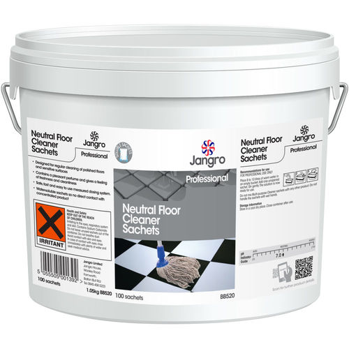 Jangro Neutral Floor Cleaner Sachets (BB520)